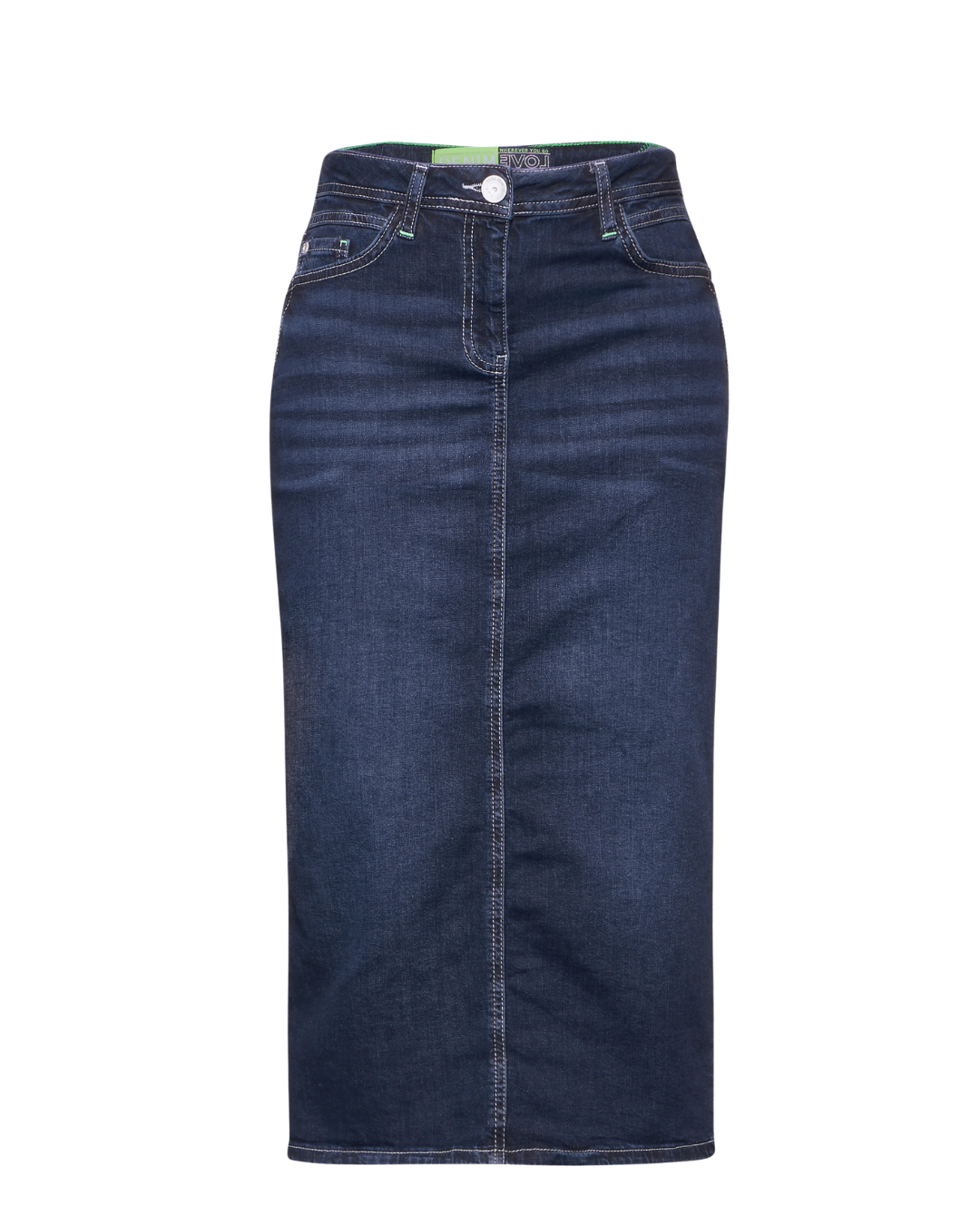 Midi Jeansrock