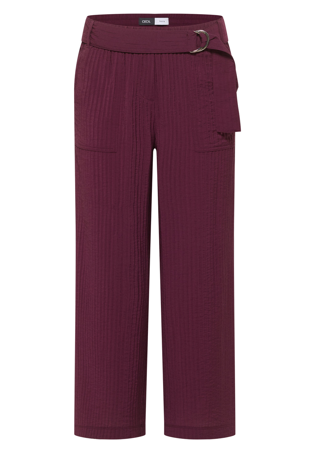 High Waist Wide Leg Hose im Loose Fit