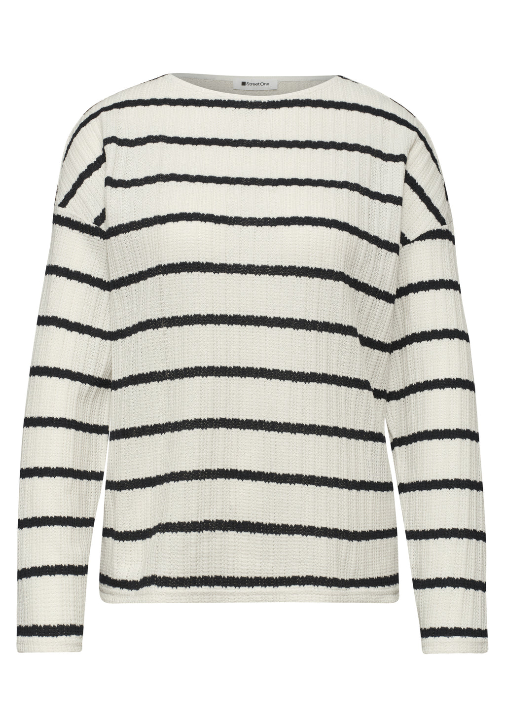 Langarm Shirt im Strick-Look