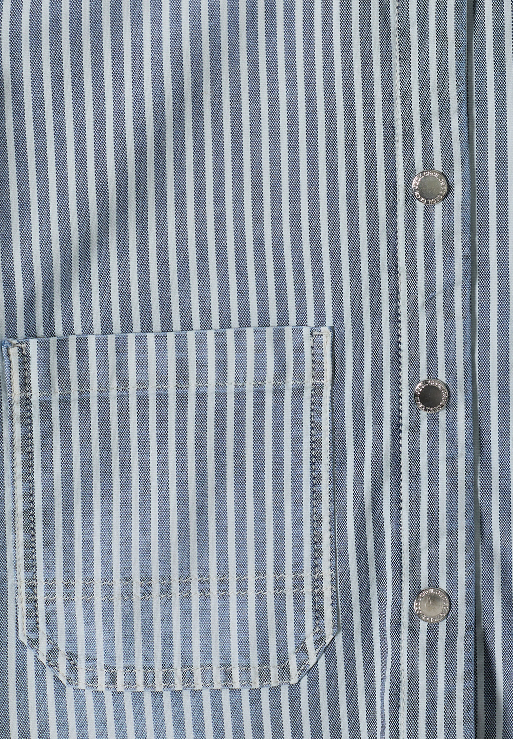 Overshirt mit Kapuze und Streifen