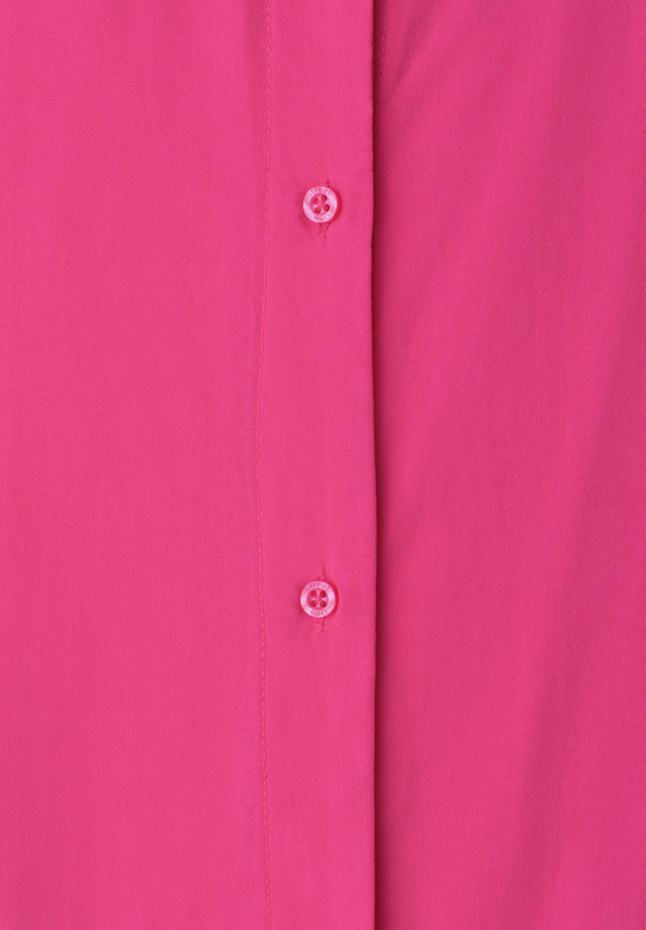 Dropped Shoulder Bluse mit Bowling-Kragen