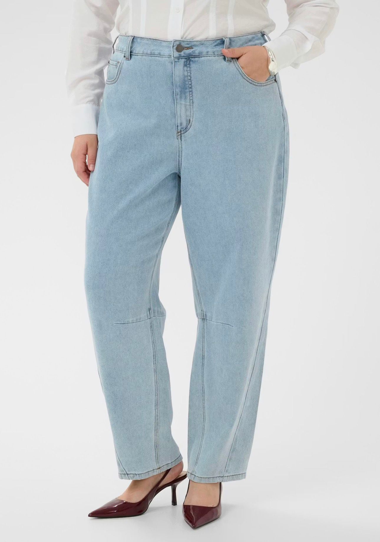 Jeans | KCninna Cropped Barrel