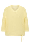 Kurzarm Pullover im Crochet-Look