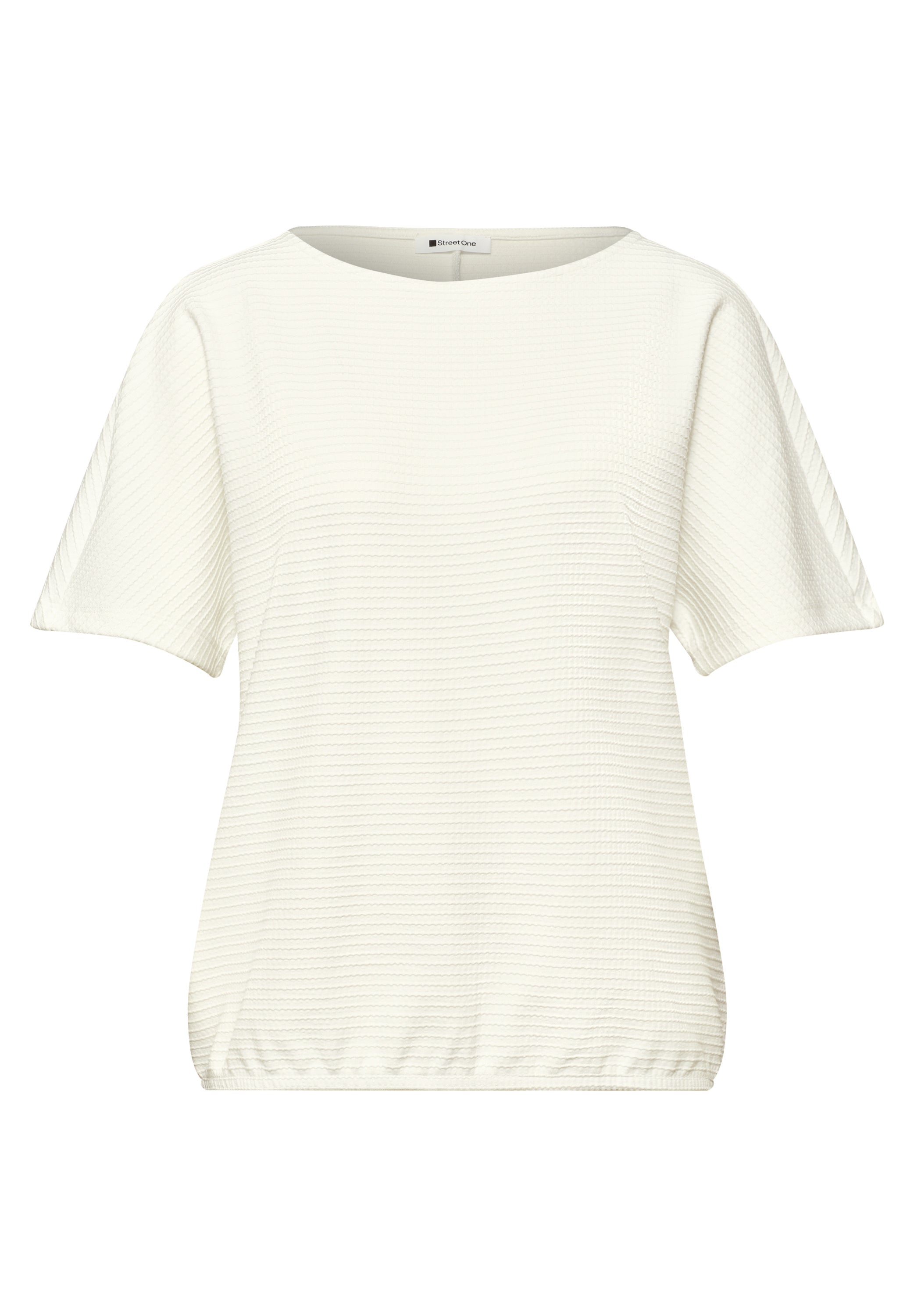 Dropped Shoulder Shirt mit Struktur