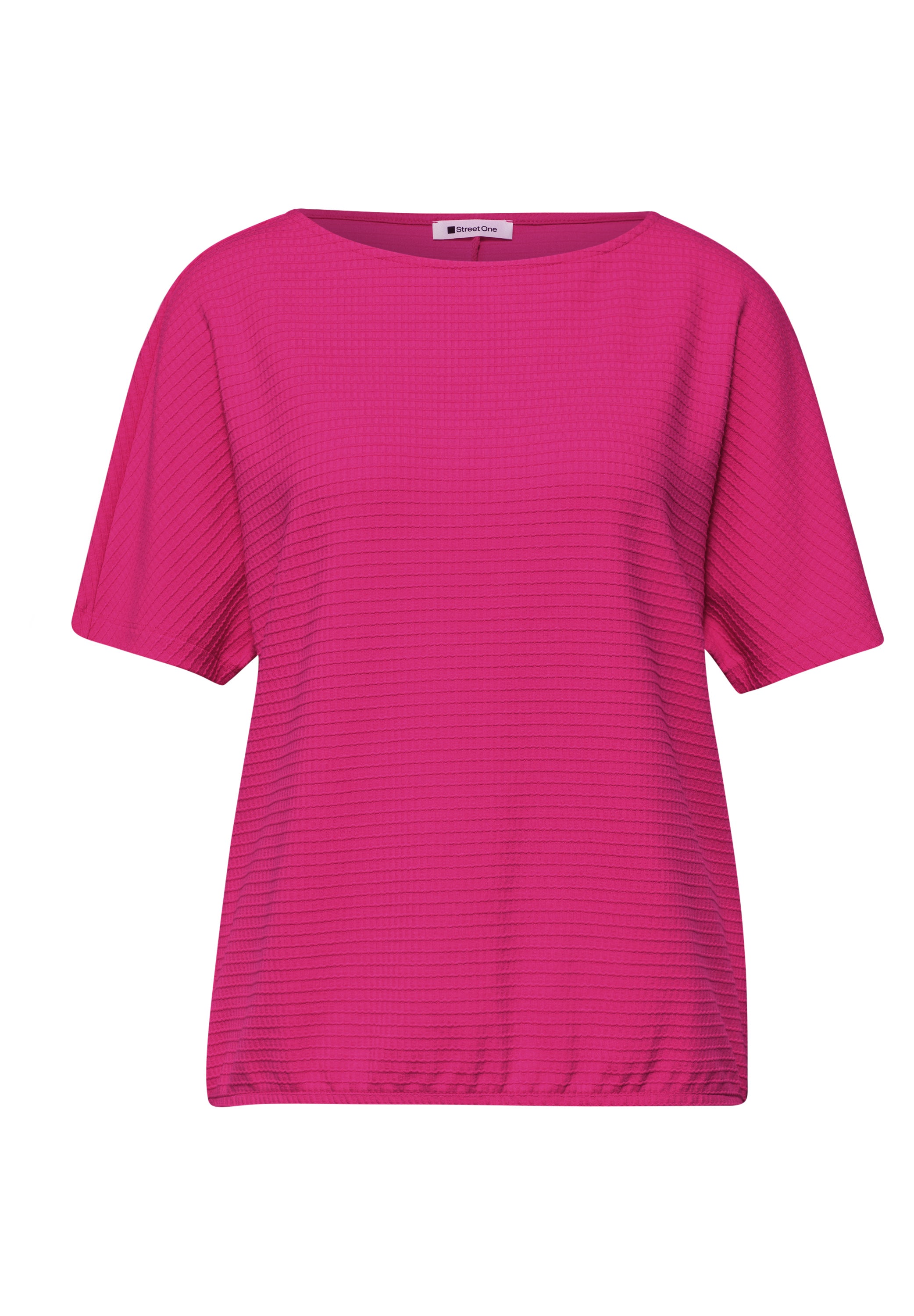 Dropped Shoulder Shirt mit Struktur