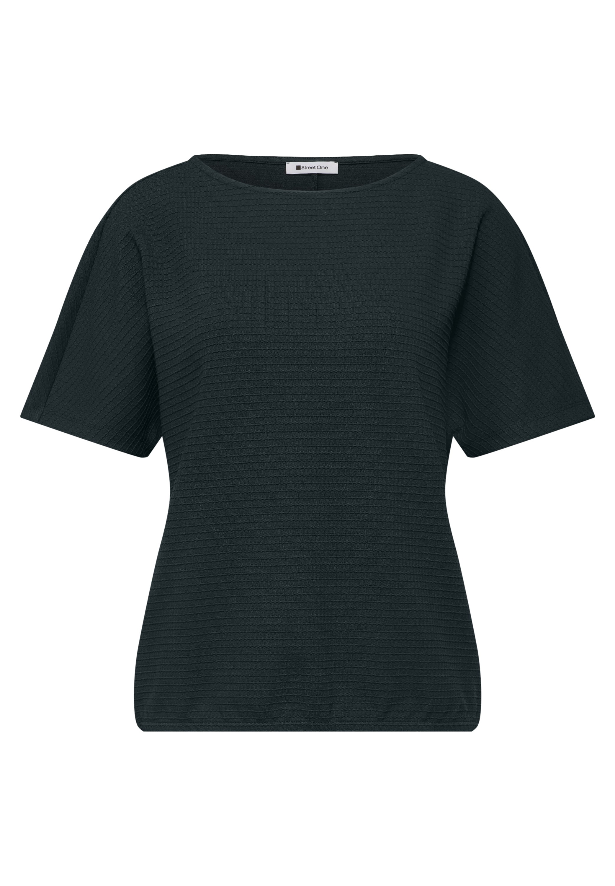 Dropped Shoulder Shirt mit Struktur