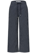 Wide Leg Hose im Loose Fit mit Streifen