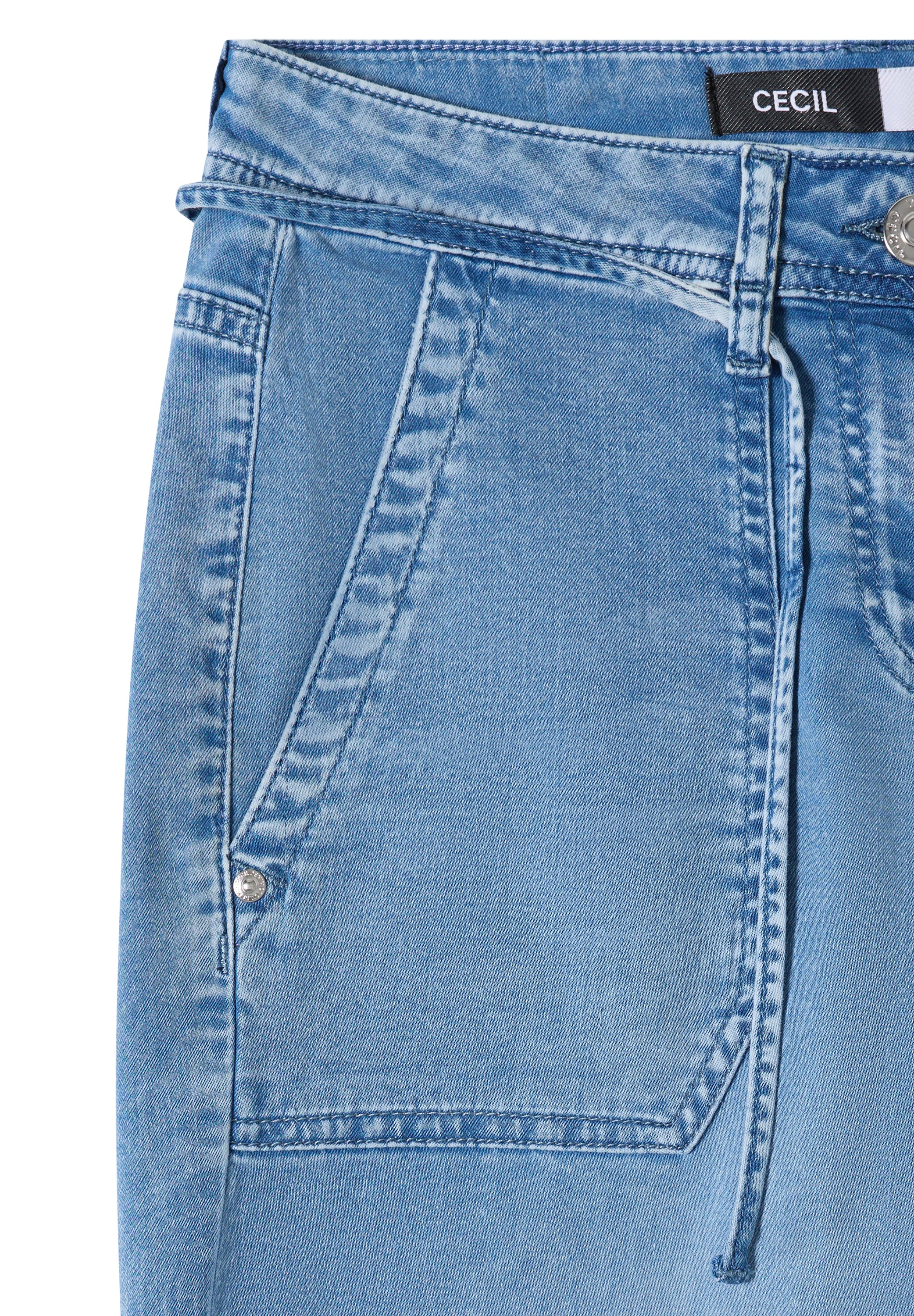 Flared Wide Leg Hose im Loose Fit