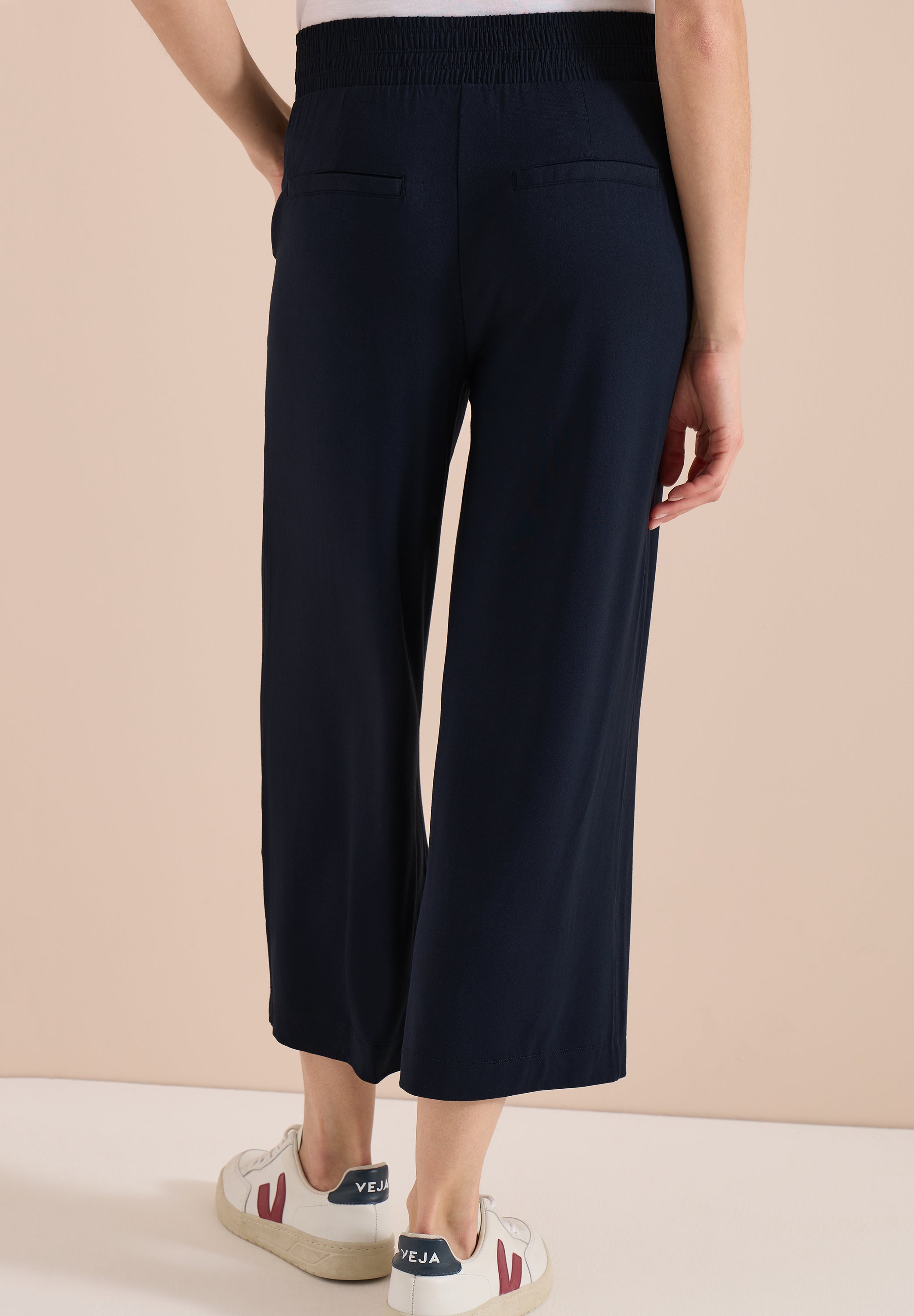 High Waist Wide Leg Hose im Loose Fit