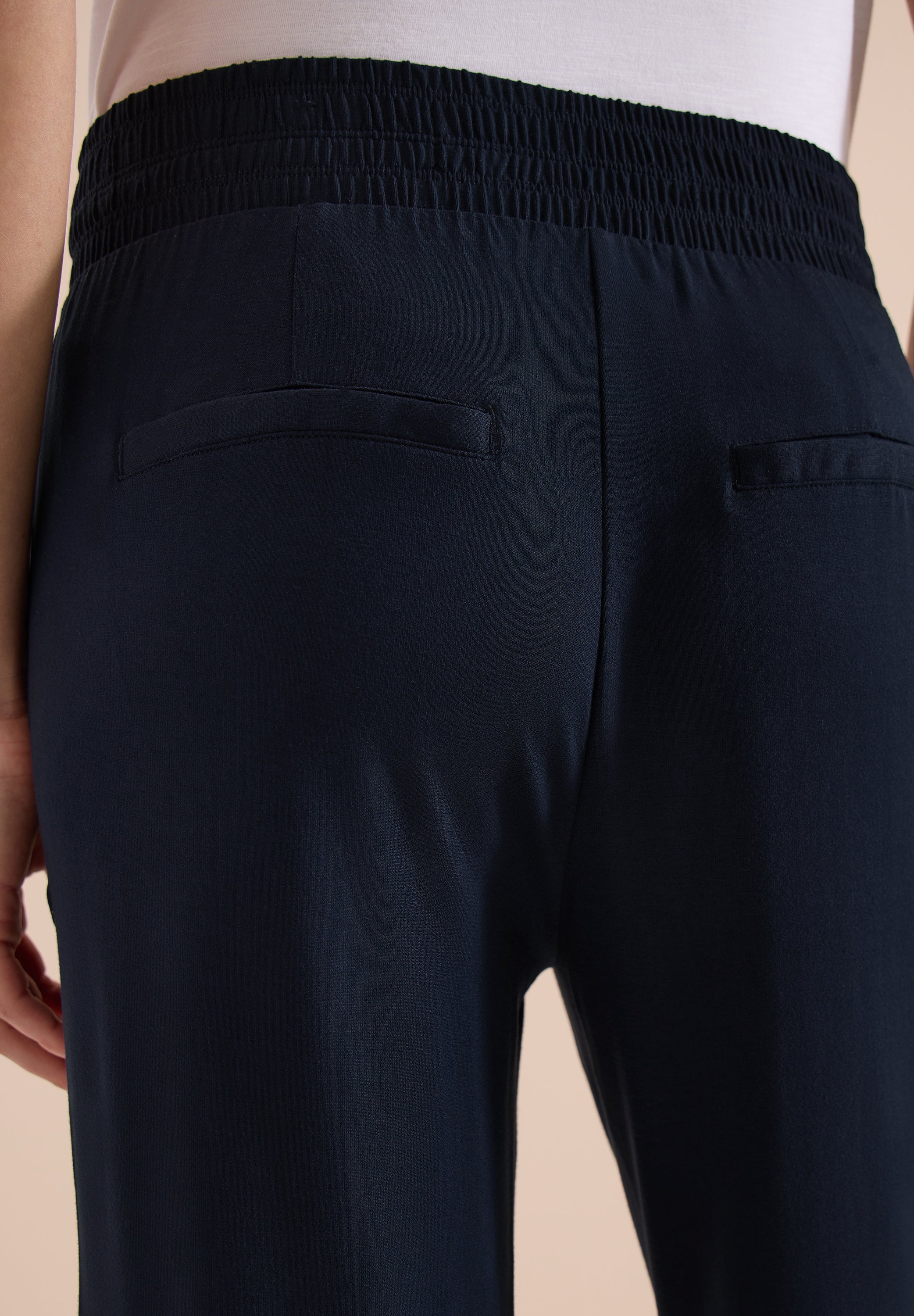 High Waist Wide Leg Hose im Loose Fit