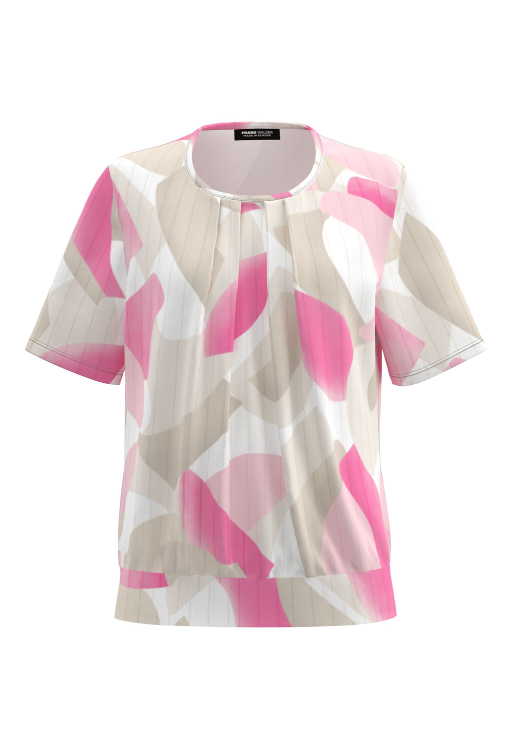 Blusenshirt NOS mit Strukturstreifen