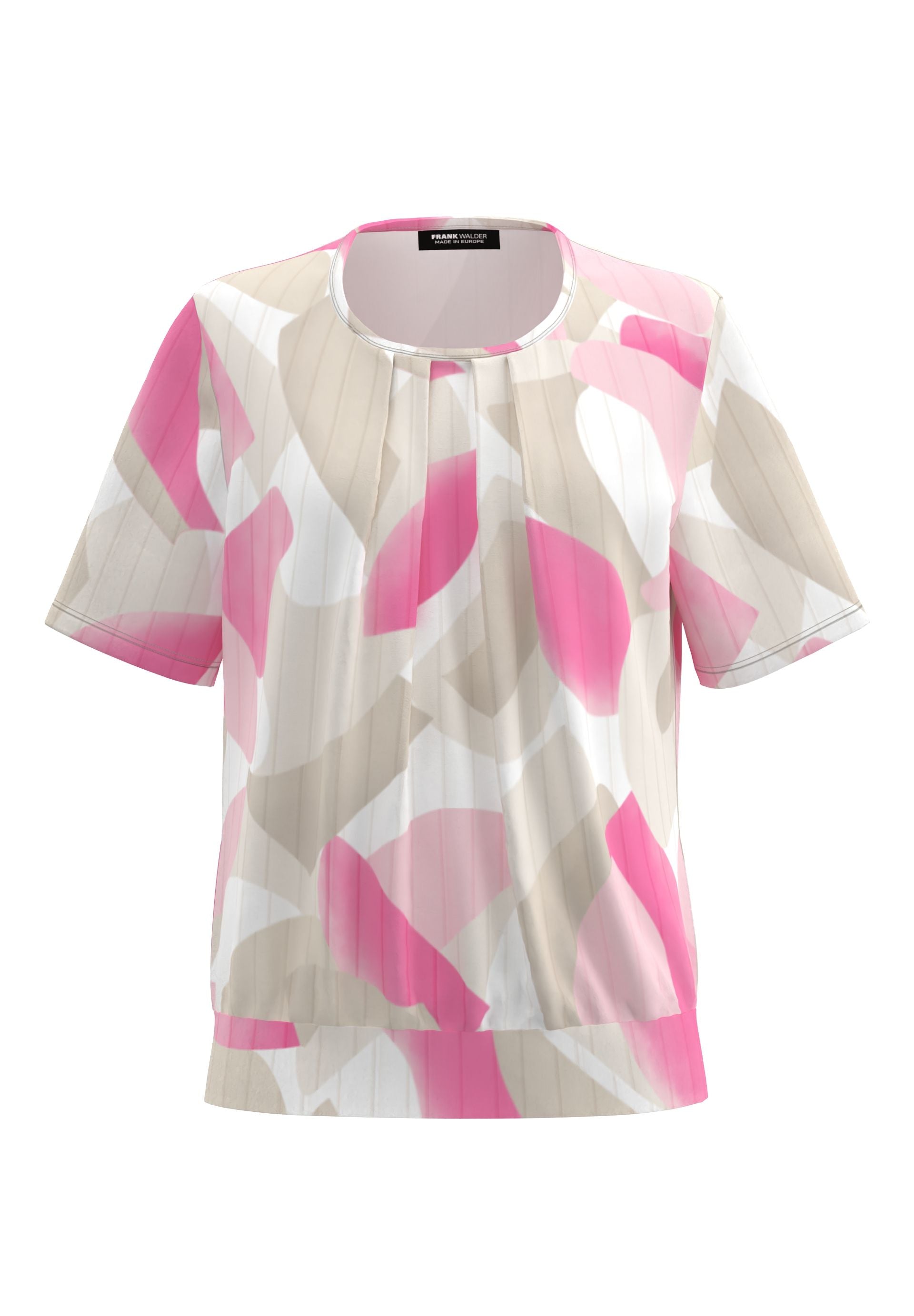 Blusenshirt NOS mit Strukturstreifen