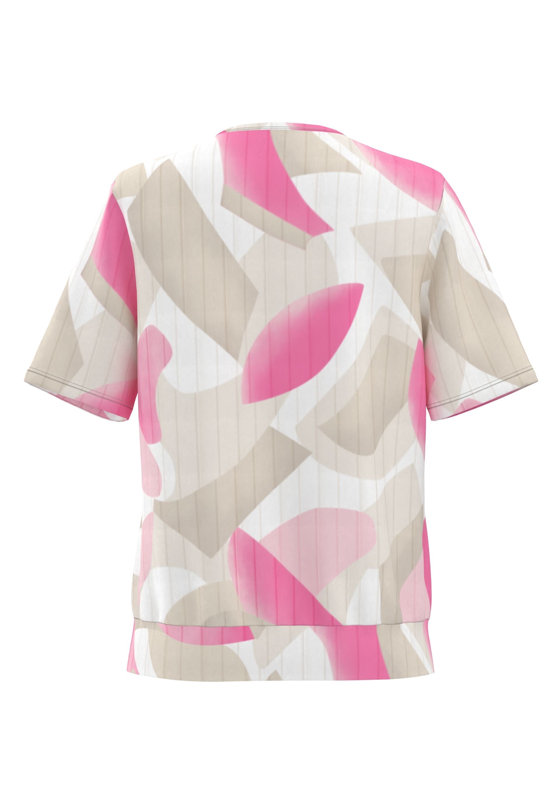 Blusenshirt NOS mit Strukturstreifen