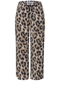 Wide Leg Hose im Loose Fit mit Print
