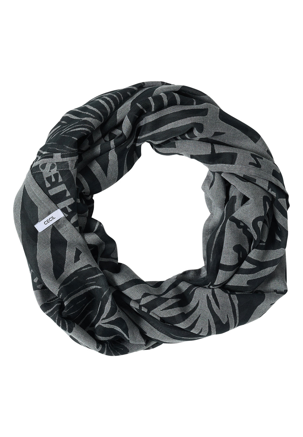 Loop-Schal im Ausbrenner-Look