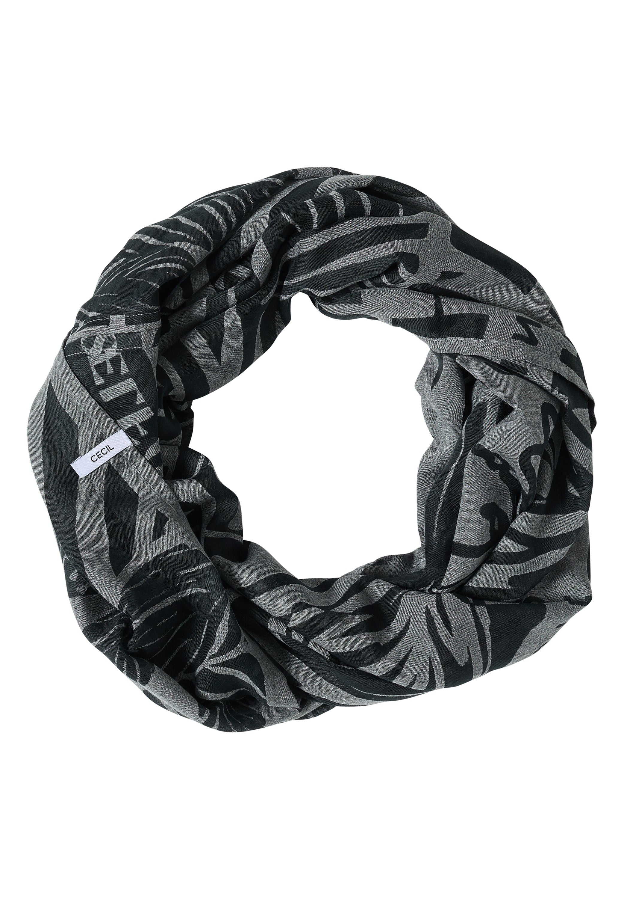 Loop-Schal im Ausbrenner-Look