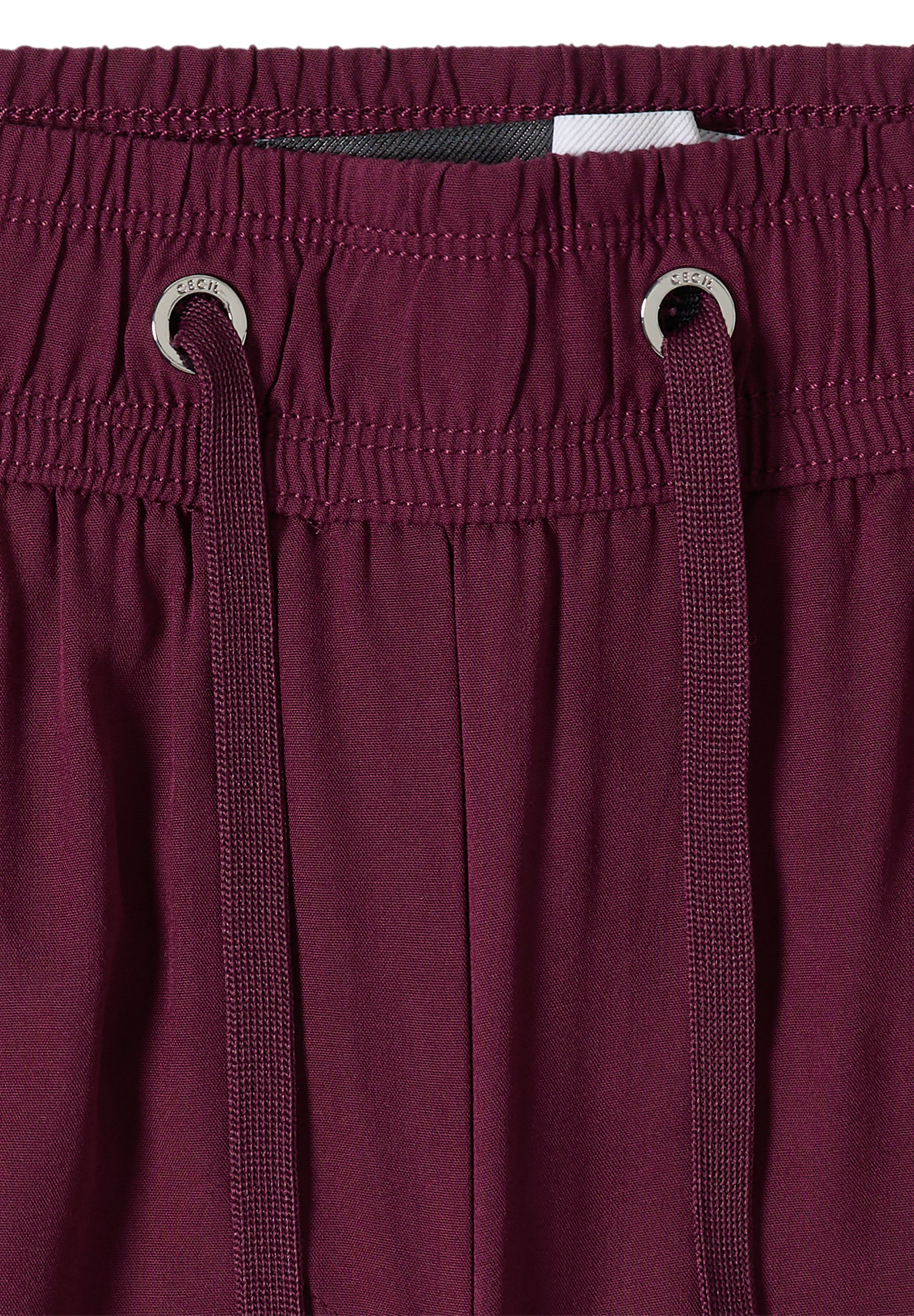High Waist Wide Leg Hose im Loose Fit