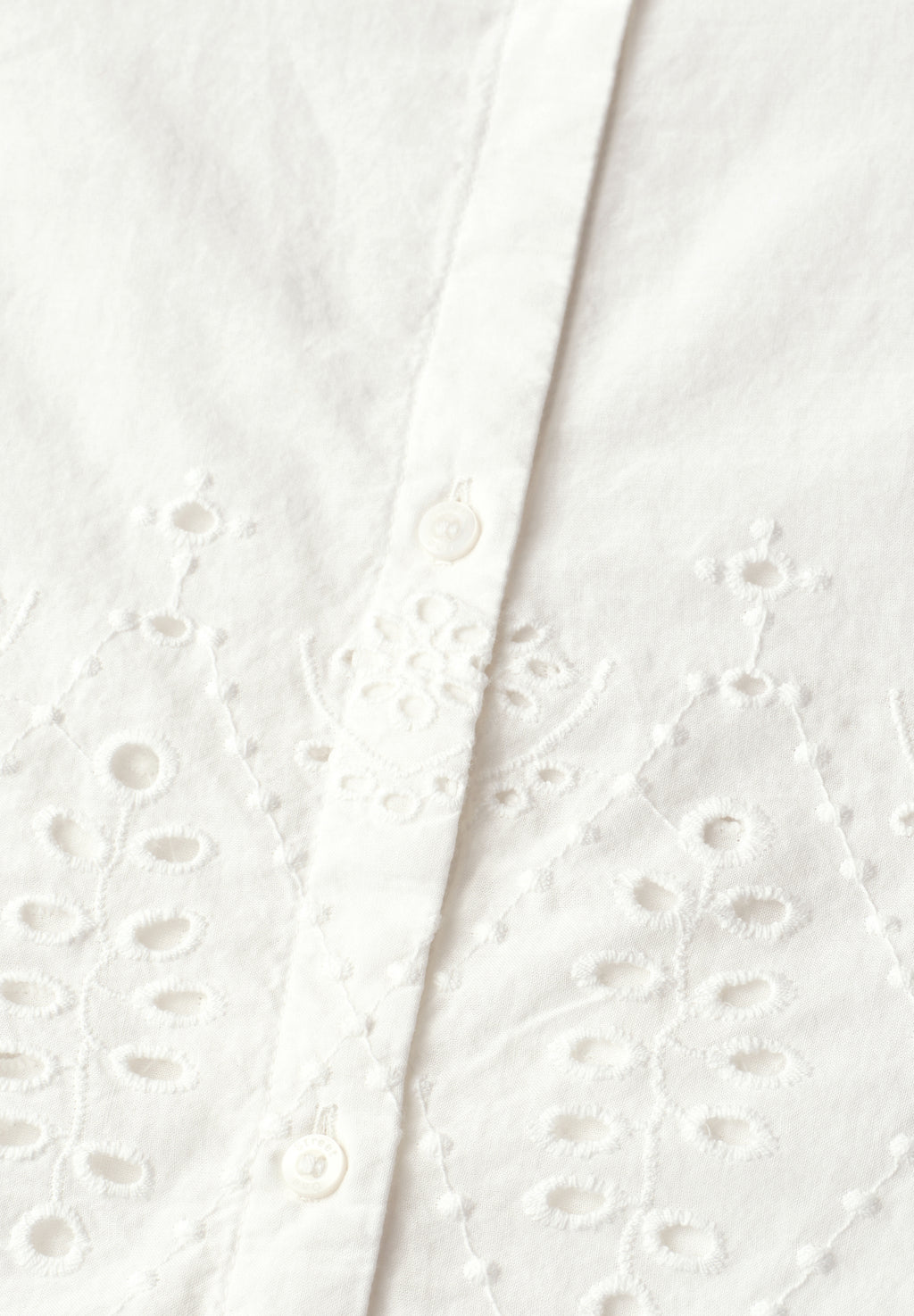 3/4-Arm Bluse mit Shiffleydetails