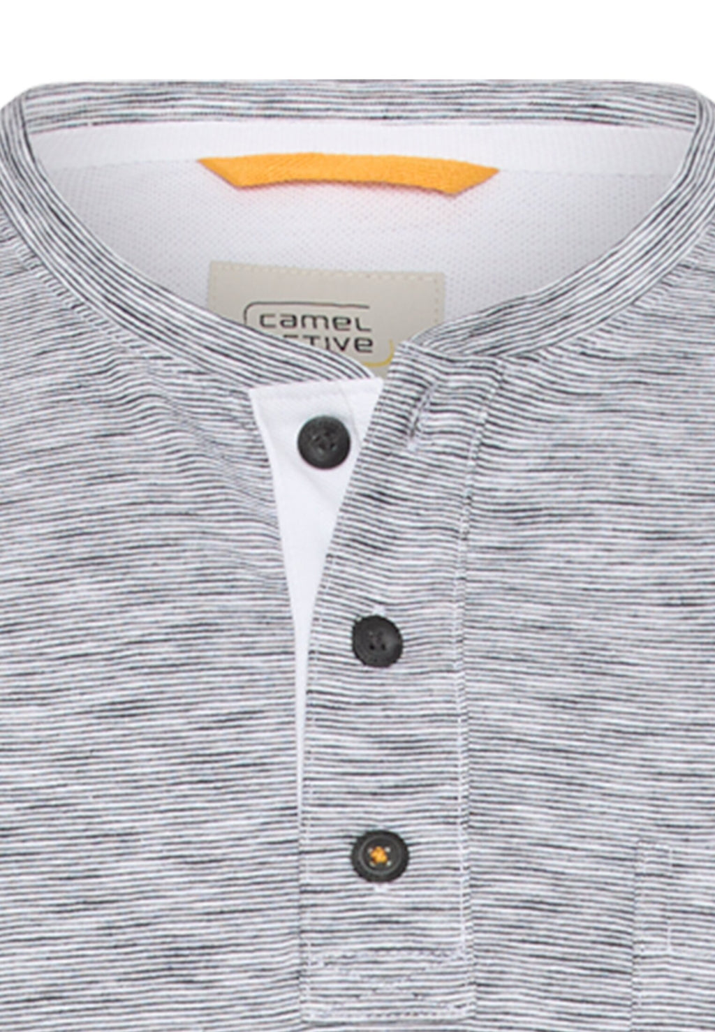 T-Shirt mit Knopfleiste