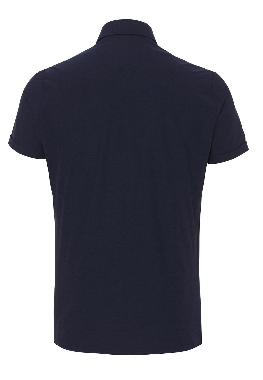 Pure Functional Polo Knopf slim fit Halbarm