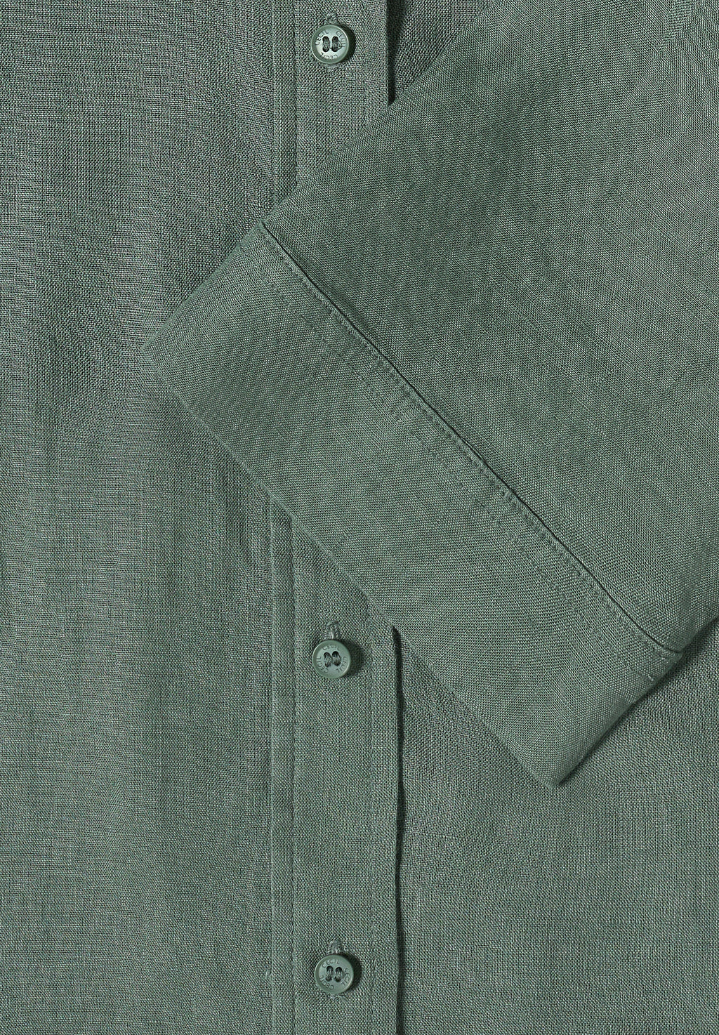 Kurzarm Hemdbluse aus reinem Leinen