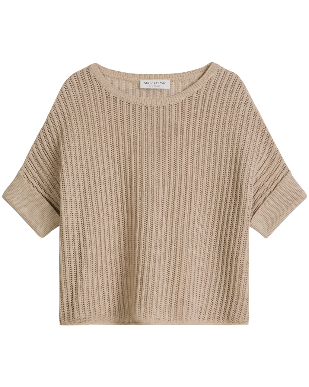 Kurzarm-Strickpullover |Marc O`Polo