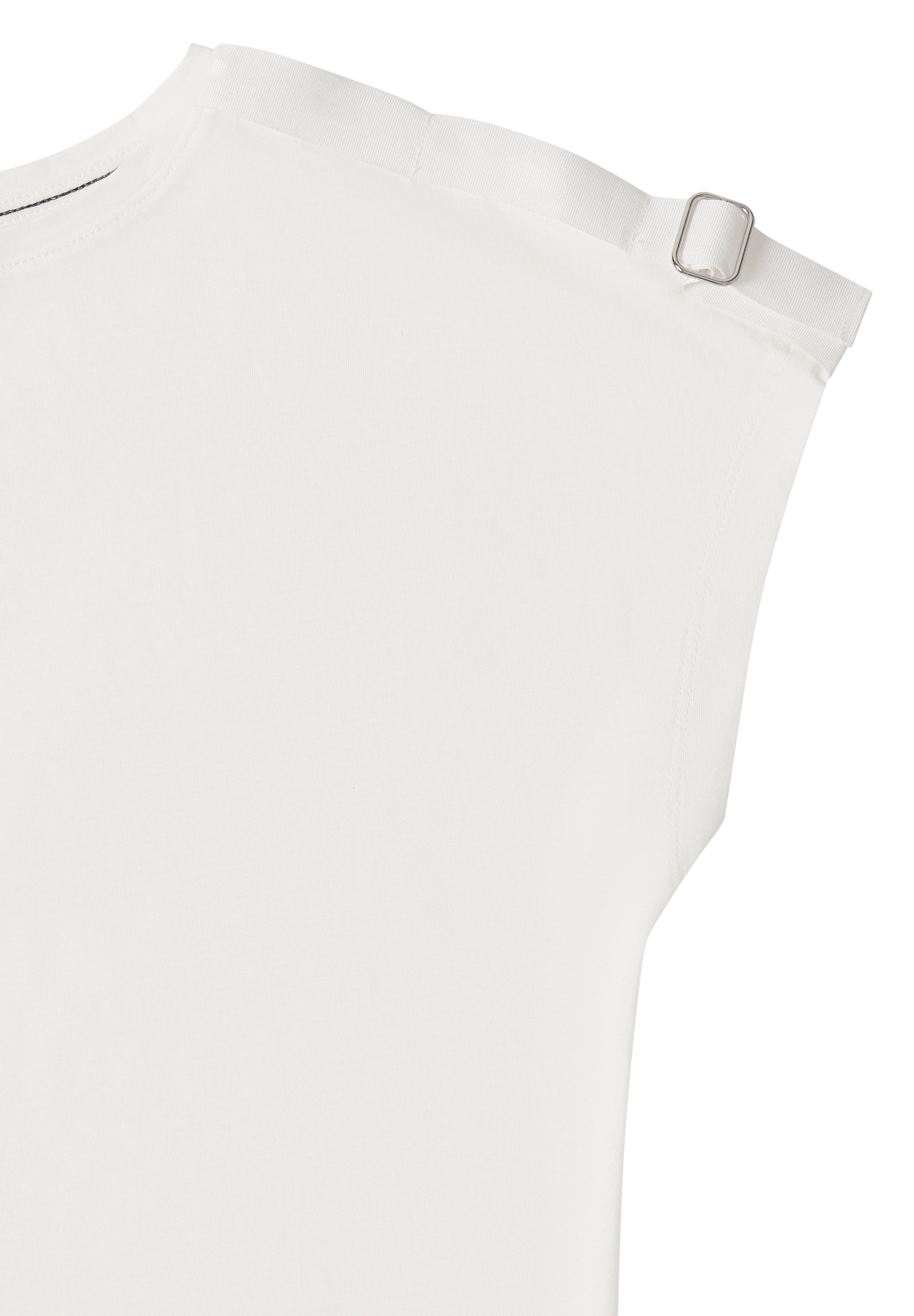 Kurzarm Shirt mit Schnallendetail