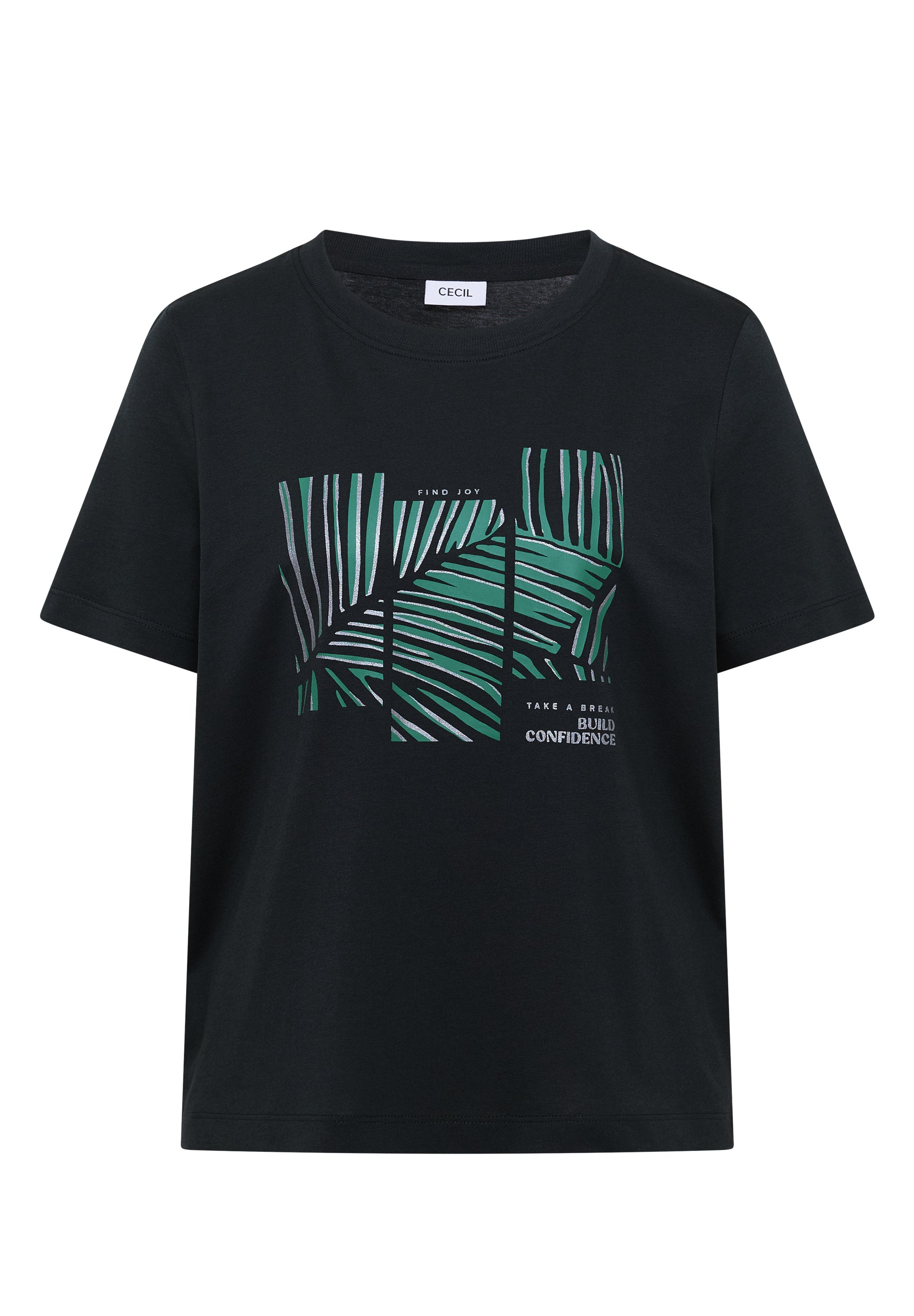 T-Shirt mit Rundhals und Artwork