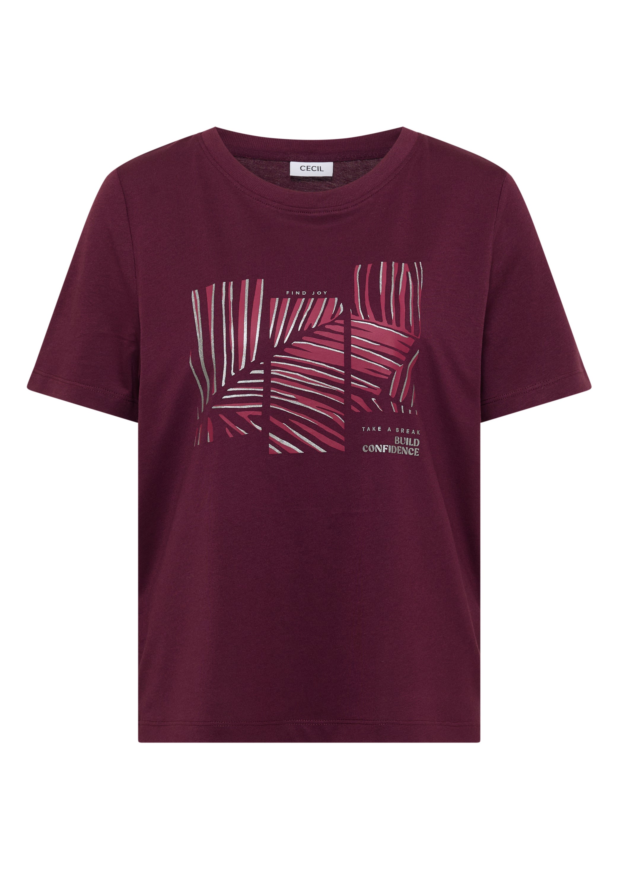 T-Shirt mit Rundhals und Artwork