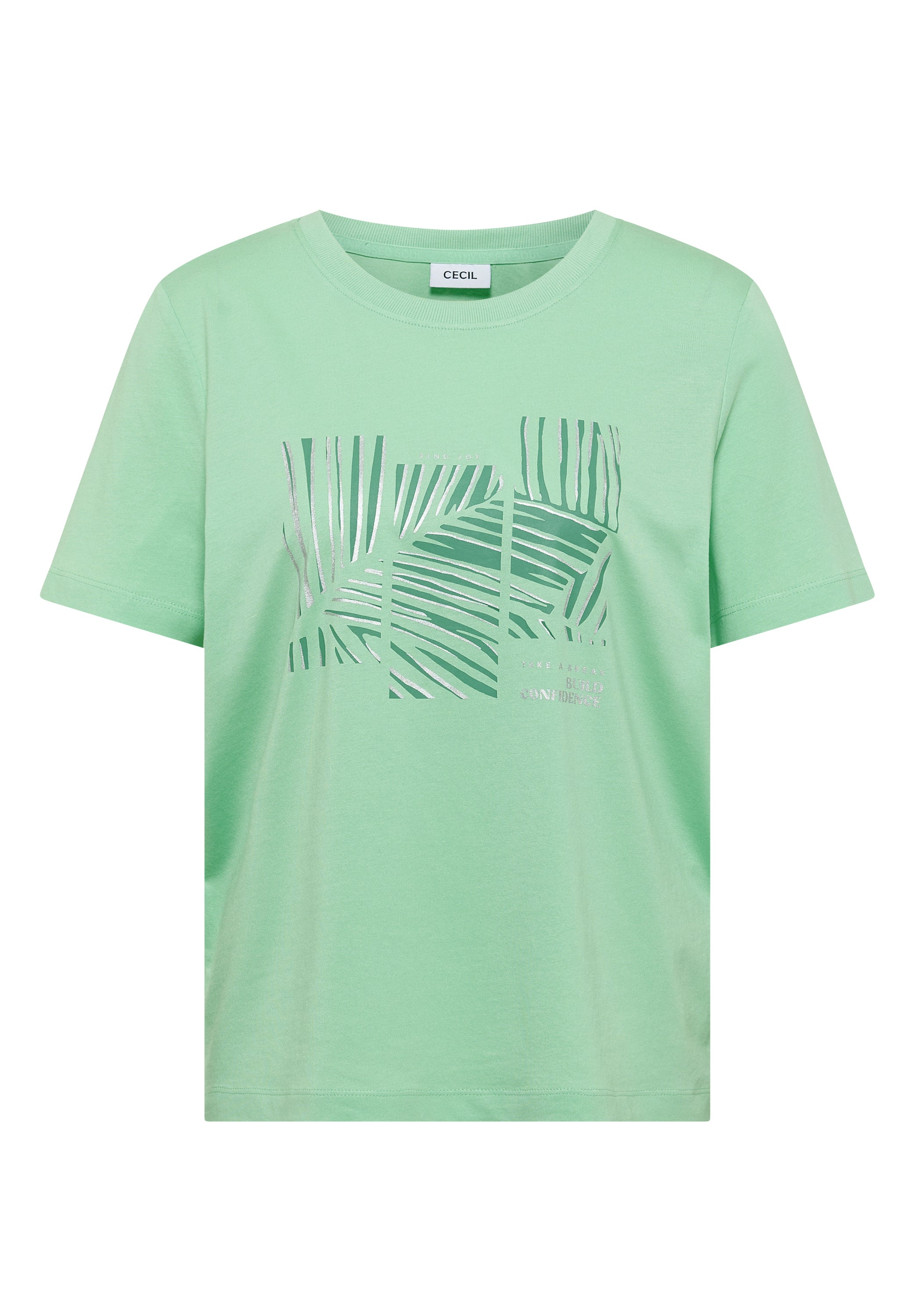T-Shirt mit Rundhals und Artwork