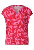 Shirt mit Knopfleiste und Print