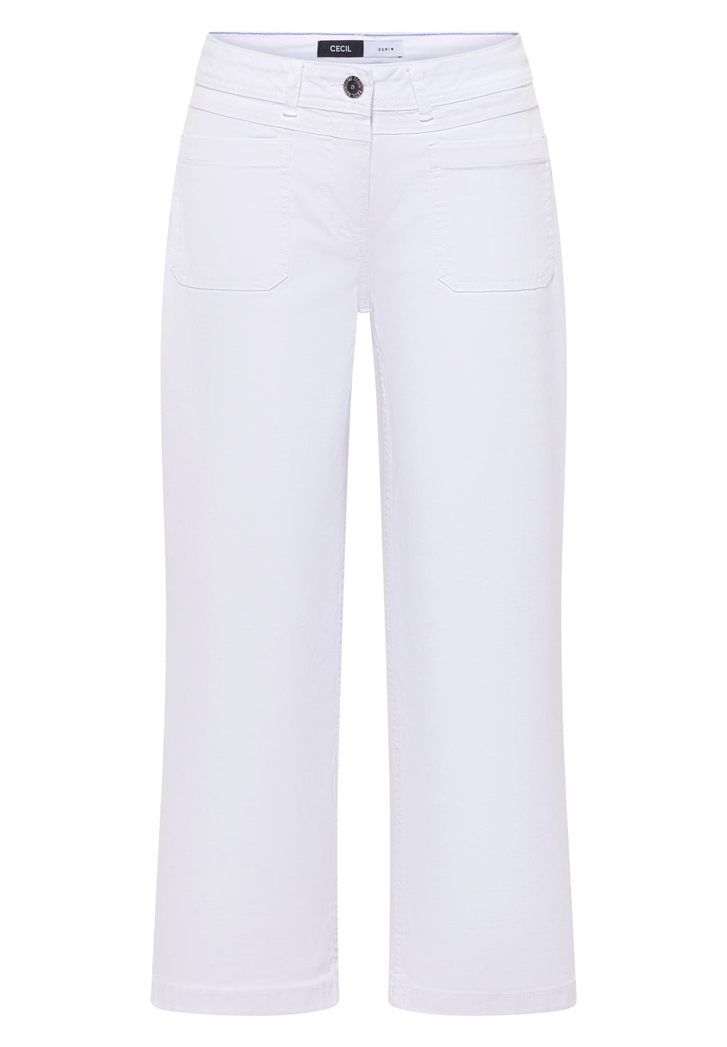 Wide Leg Jeans mit Patch Pockets