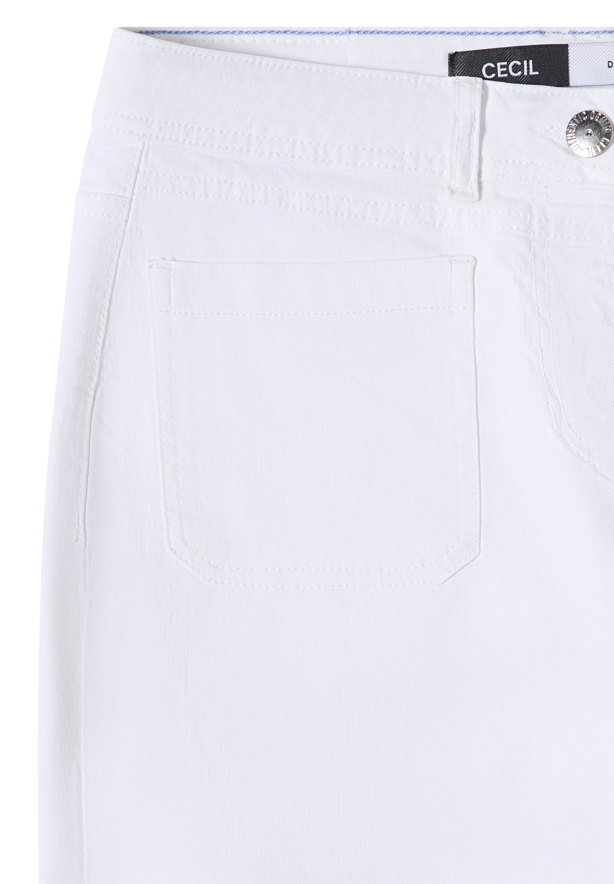 Wide Leg Jeans mit Patch Pockets