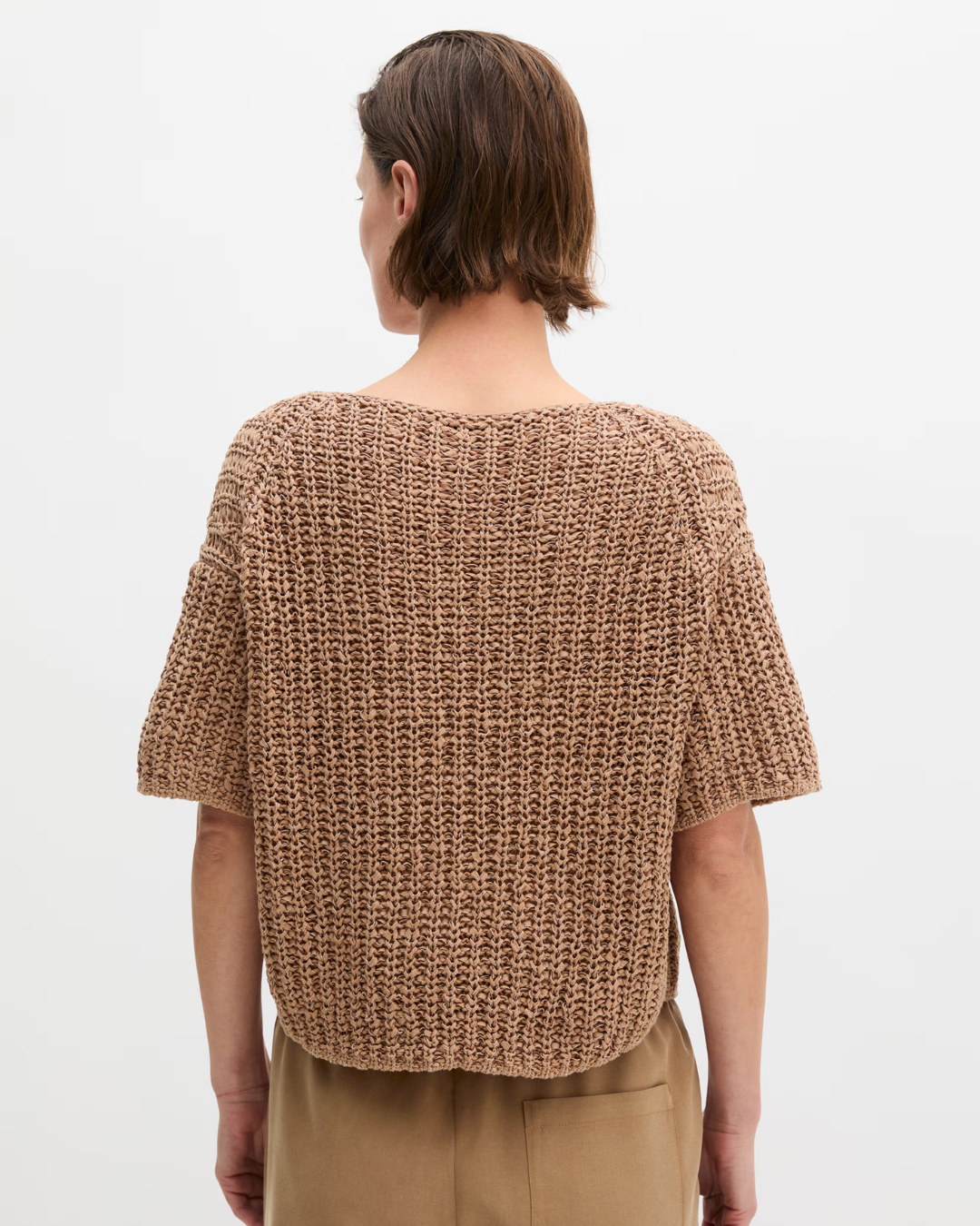 Kurzarm-Strickpullover | Marc O`Polo