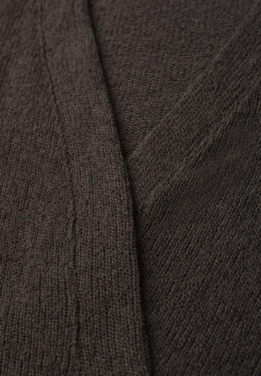Langarm Jacke im Strick-Look