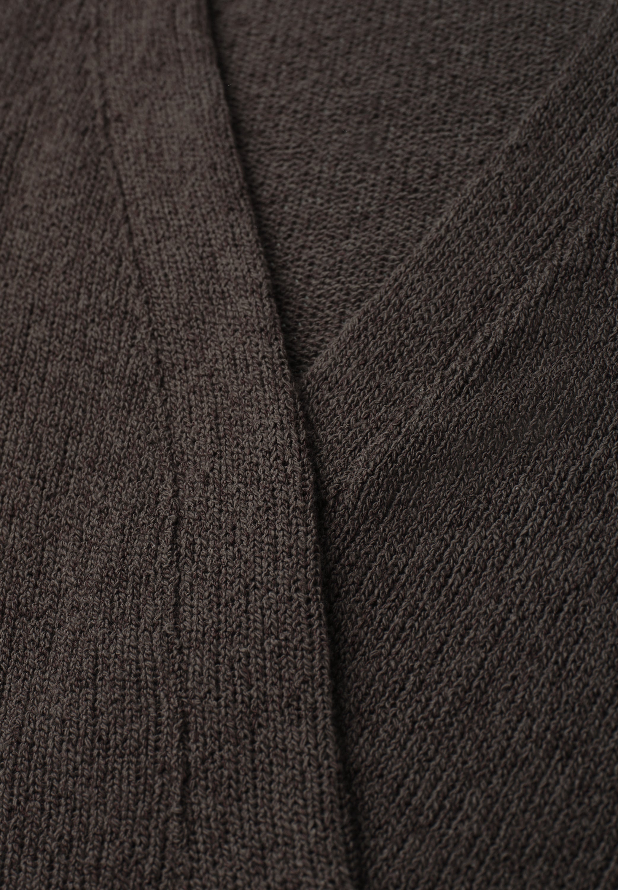 Langarm Jacke im Strick-Look