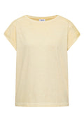 T-Shirt aus Jersey im Garment Dye Look