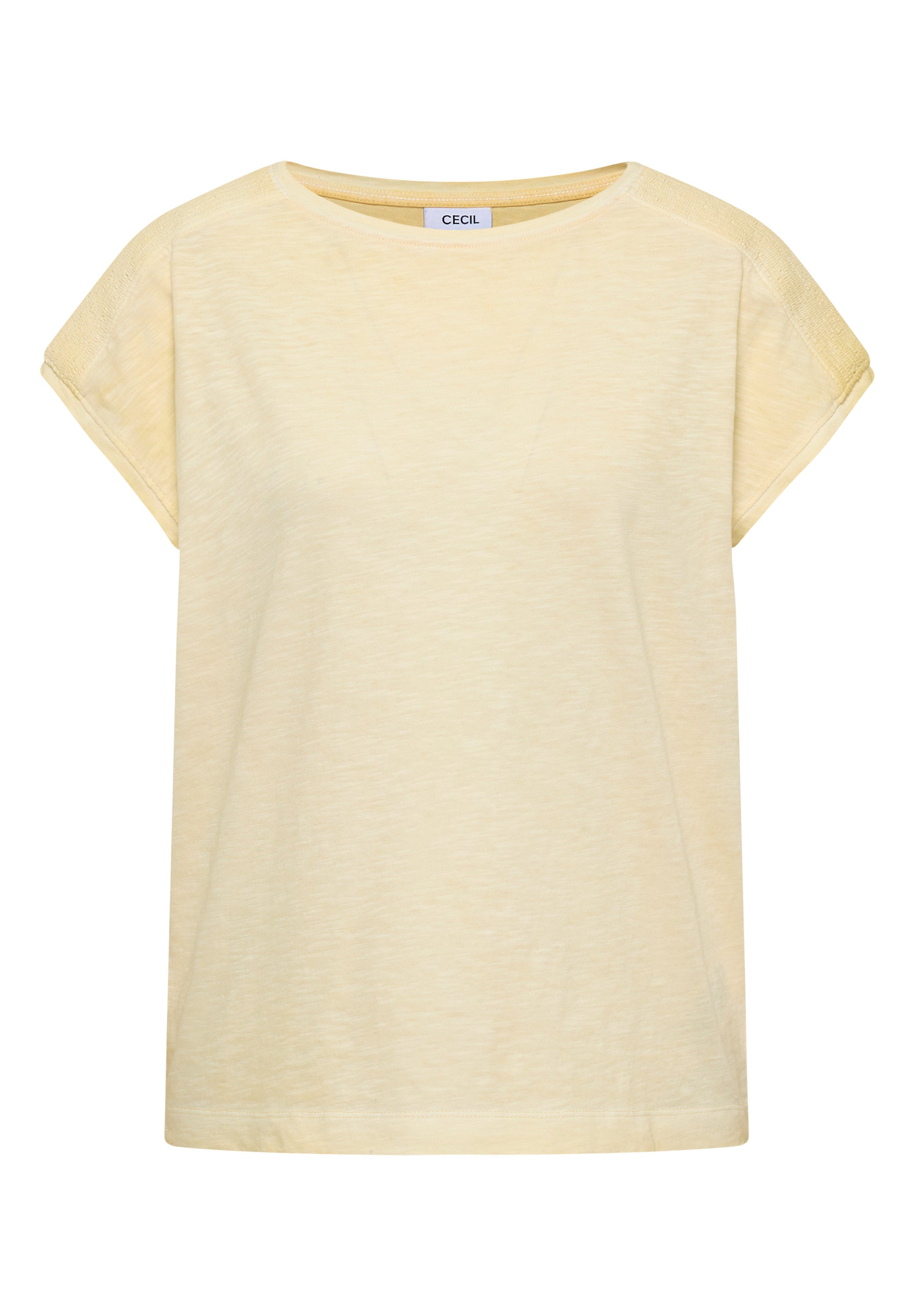 T-Shirt aus Jersey im Garment Dye Look