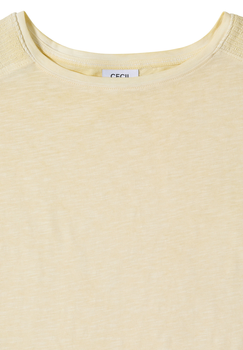T-Shirt aus Jersey im Garment Dye Look