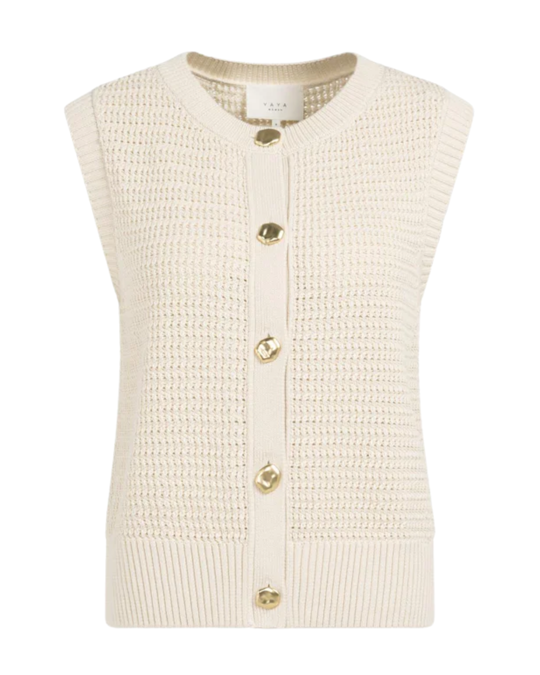 Ärmelloser Cardigan | YaYa