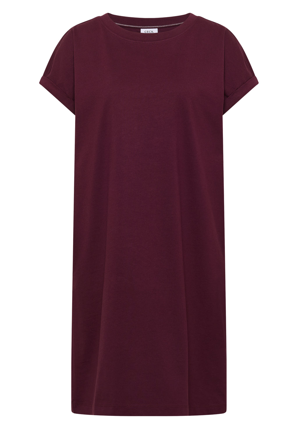 Knielanges Kleid aus Jersey