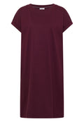Knielanges Kleid aus Jersey