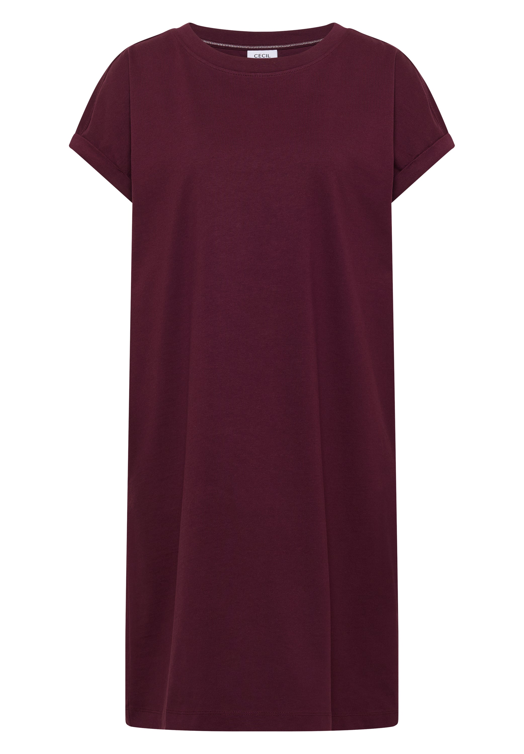 Knielanges Kleid aus Jersey