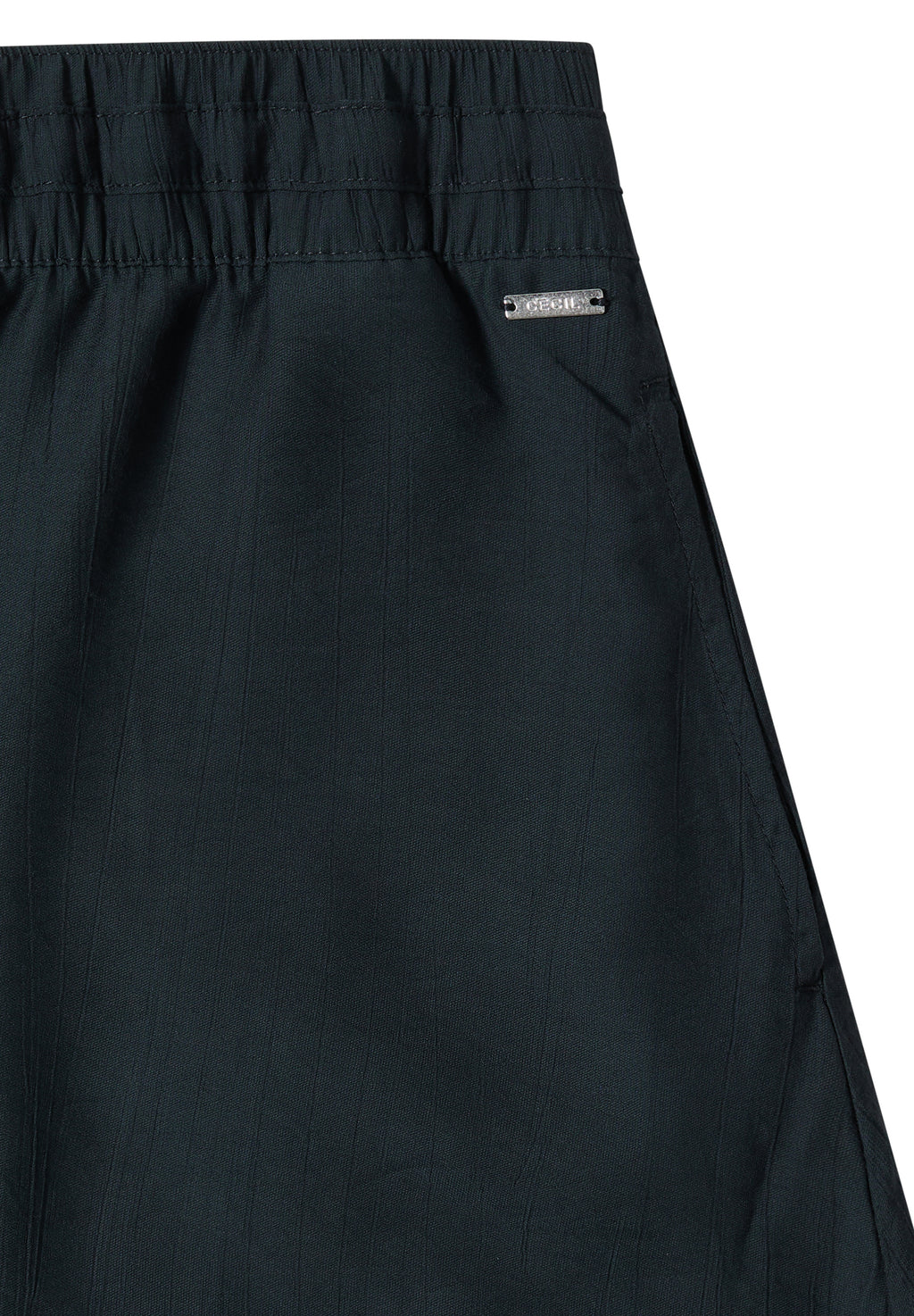 Maxi-Rock mit Taschen und Struktur