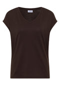 Dropped Shoulder Shirt mit V-Neck