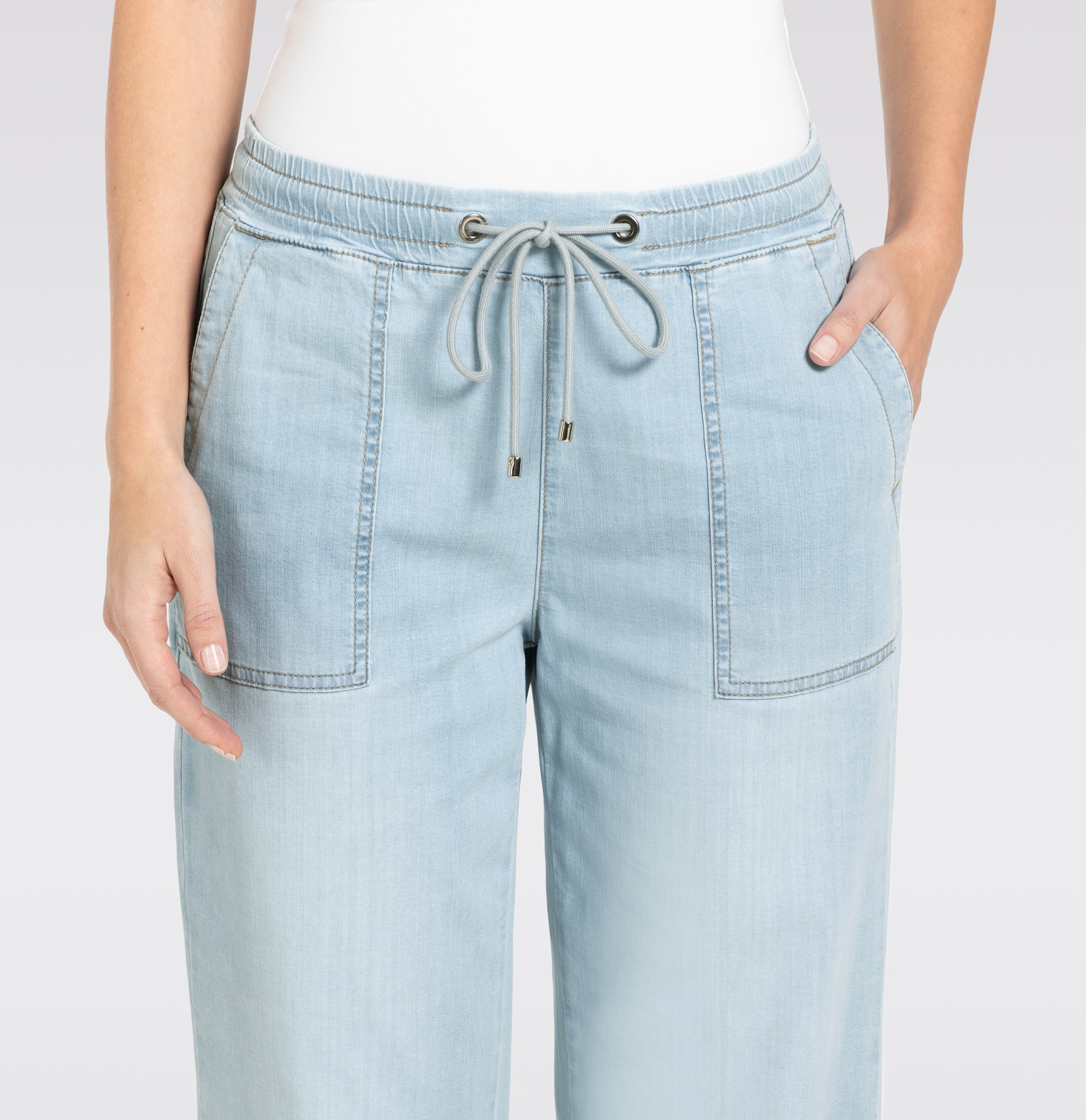 MAC JEANS - CULOTTE, Super soft summer denim