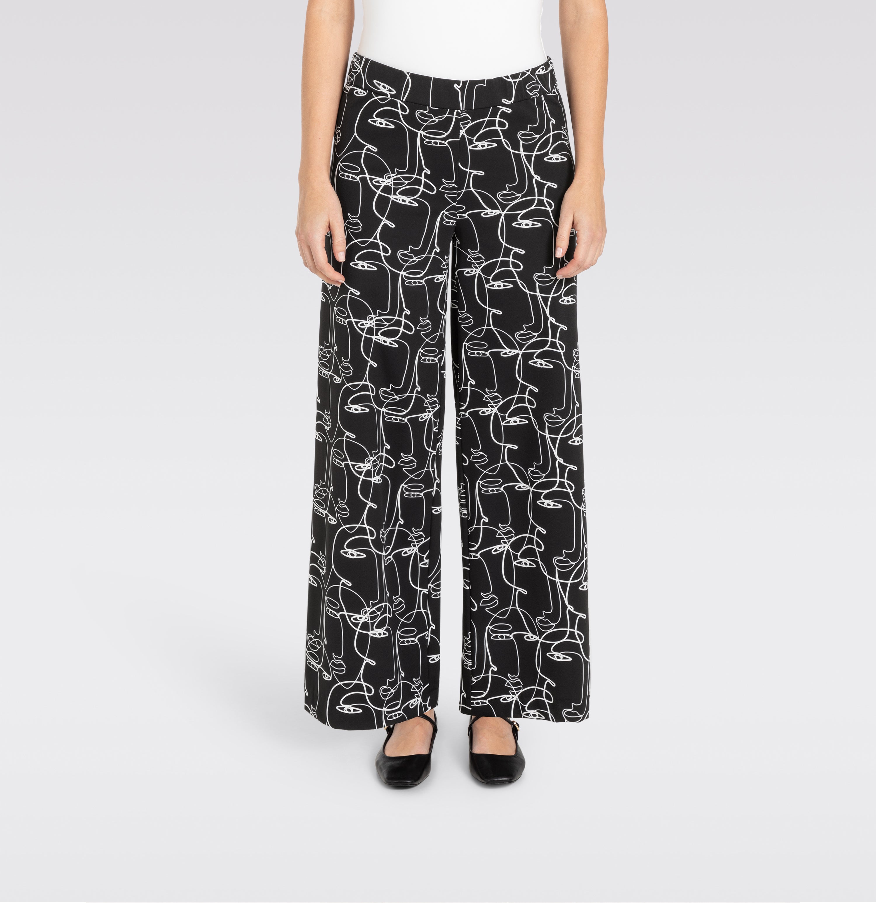 MAC JEANS - FAYE, Techno print jersey