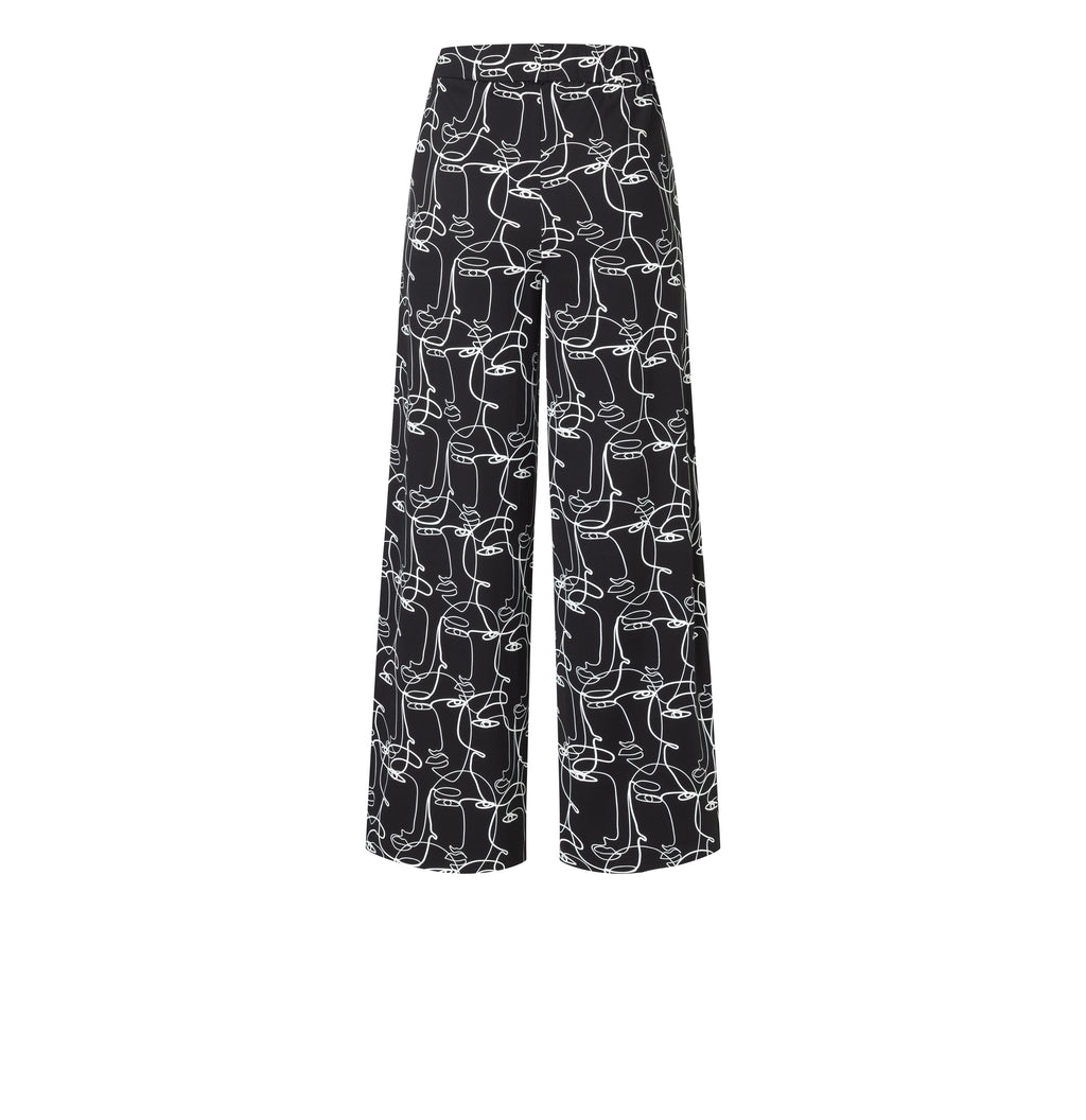 MAC JEANS - FAYE, Techno print jersey