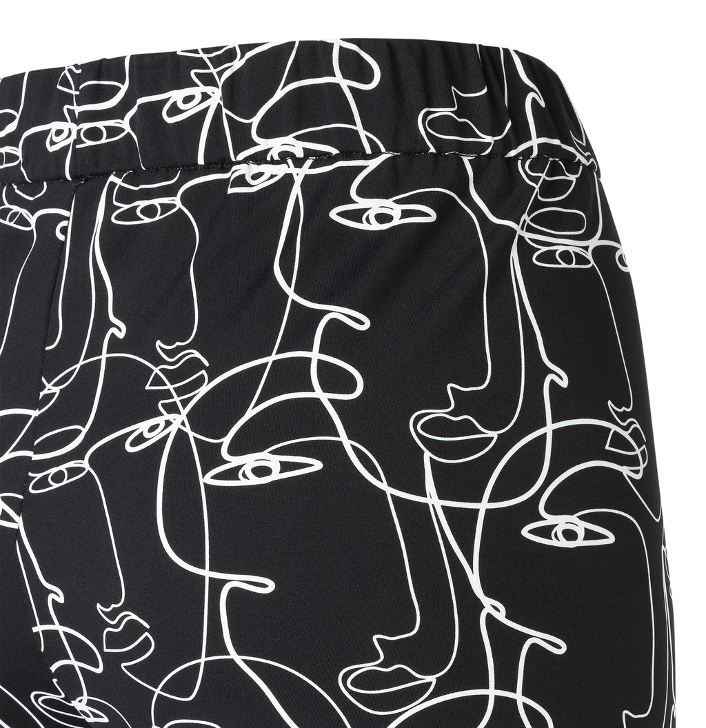 MAC JEANS - FAYE, Techno print jersey