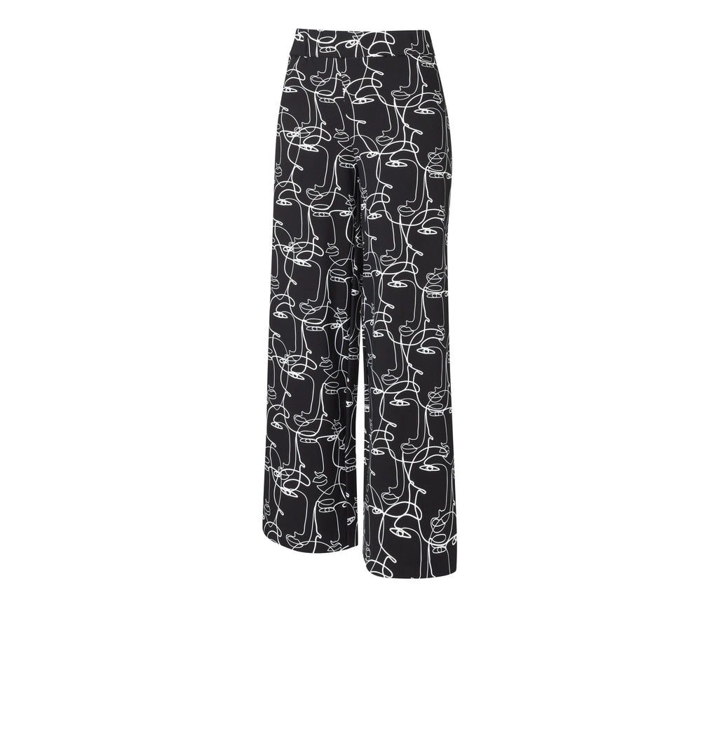 MAC JEANS - FAYE, Techno print jersey